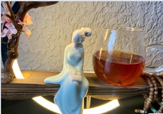 Da Hong Pao, produzido na Montanha Wuyi de Fujian, é chá oolong, de excelente qualidade.
