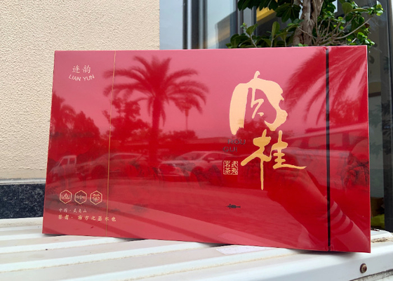 Chá Dahongpao Marrom Escuro - 2-3 Anos Vida útil Temperatura de preparação 90-95°C